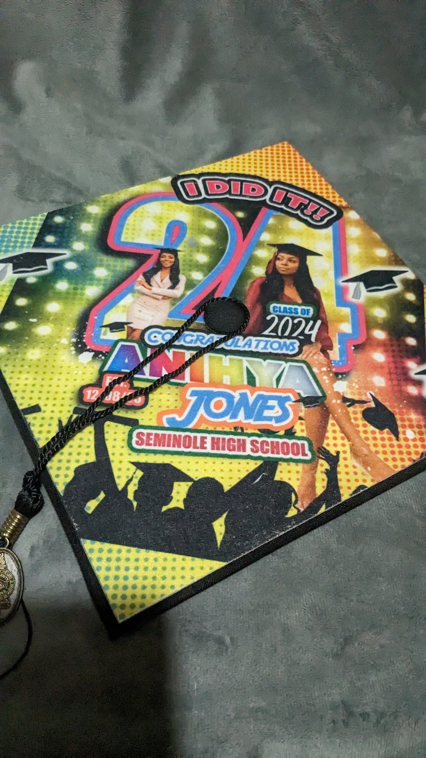Grad Cap Topper (blank)